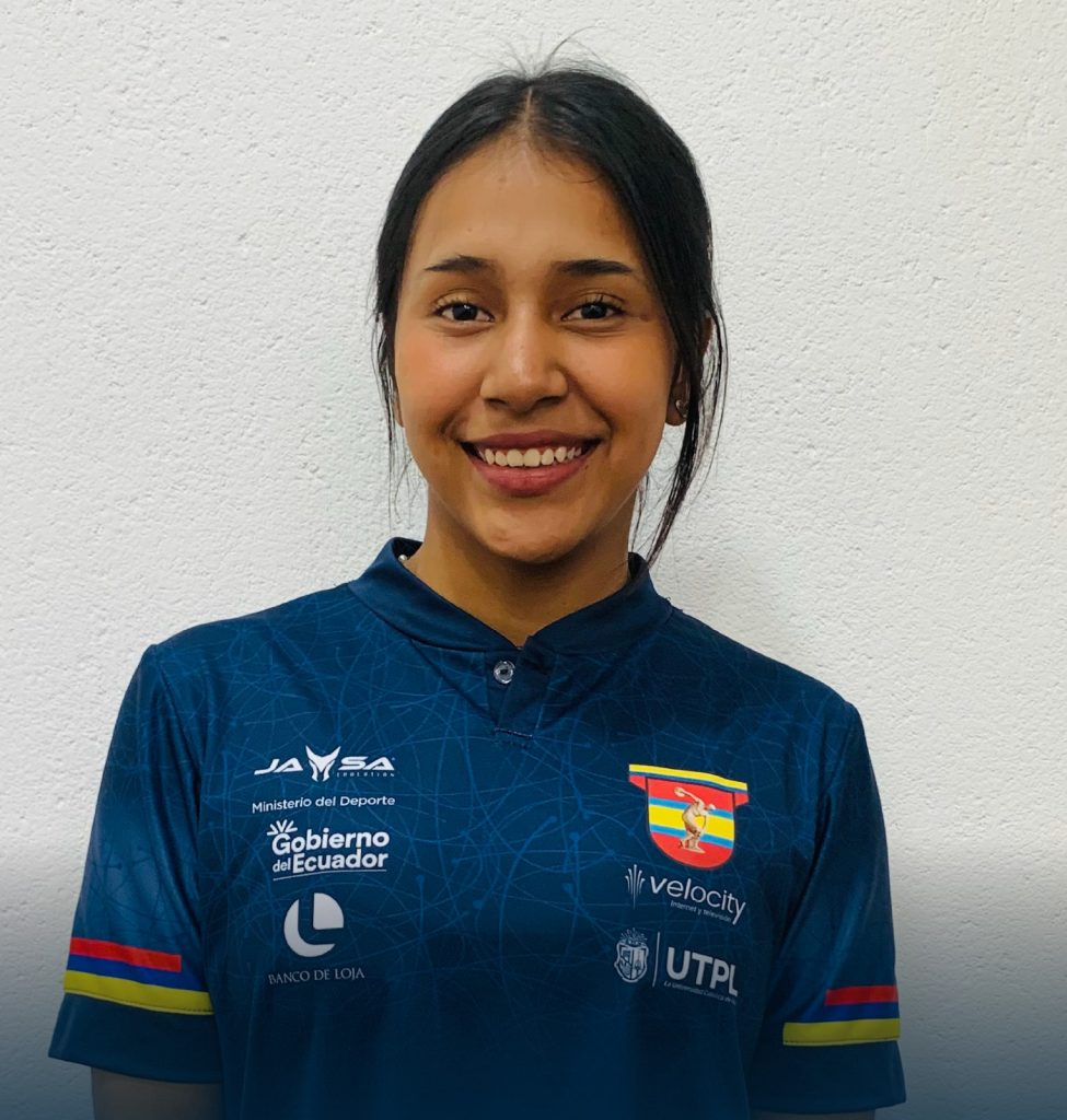Valeria Álvarez, deportista de lucha olímpica.