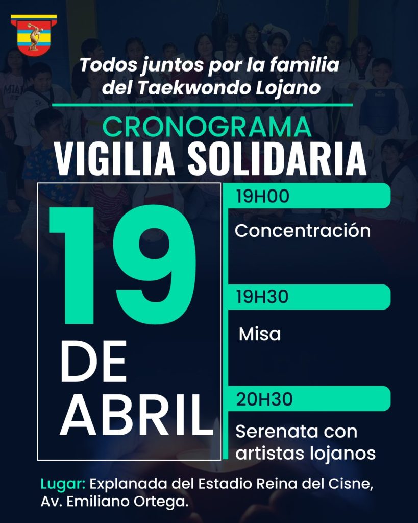 La invitación es abierta a la comunidad. Si desean pueden llevar una vela blanca.