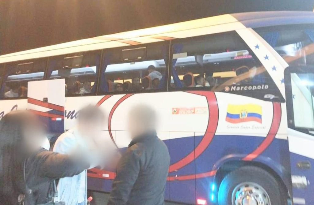 El hecho ocurrió en el límite provincial entre El Oro y Azuay.