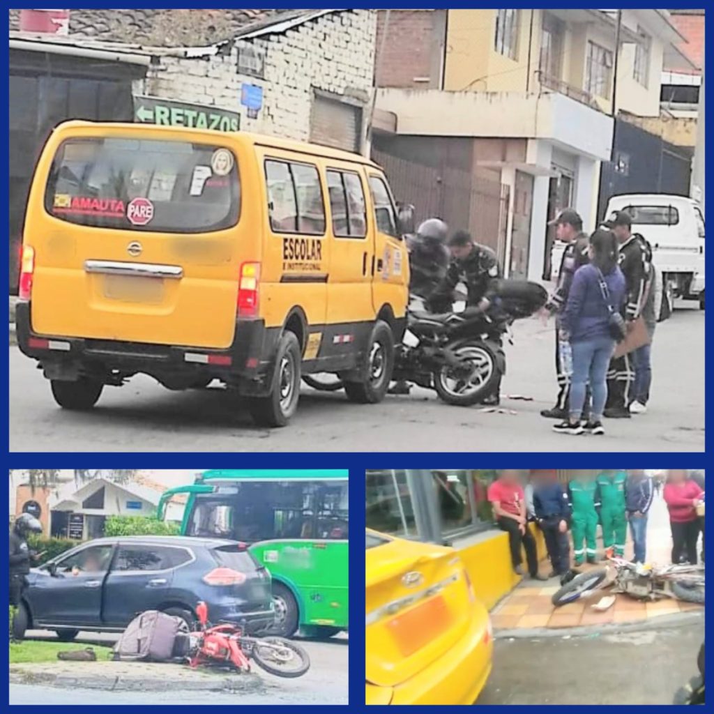 En los tres percances no hubo heridos de gravedad.