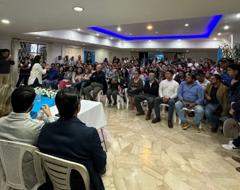 La presidenta del movimiento RC, lista 5, exhorta a dejar los odios y la polarización porque hacen daño al país.