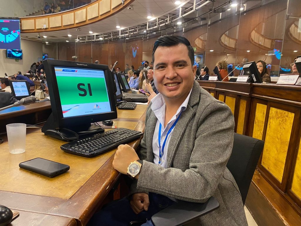 Jorge Luis Guevara, asambleísta provincial.