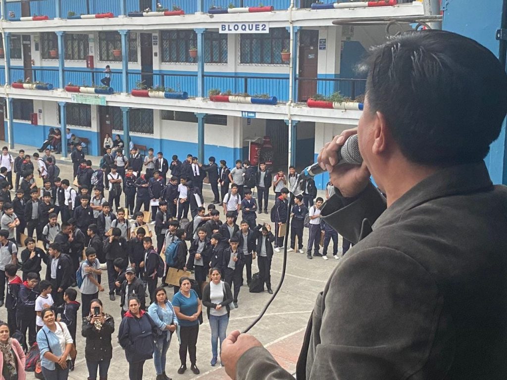 Los estudiantes cumplen las últimas semanas de actividades.