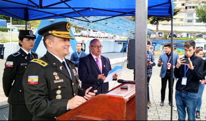 Carlos Ortega Tapia, de origen lojano, dijo que la desinformación va de la mano con el crimen organizado transnacional.