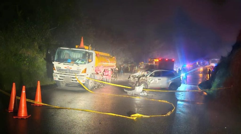 Los policías de la Javial tomaron procedimiento el cual concluyó pasadas las 22:00.