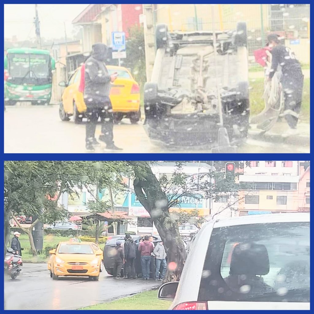 No hubo lesionados en los percances vehiculares.