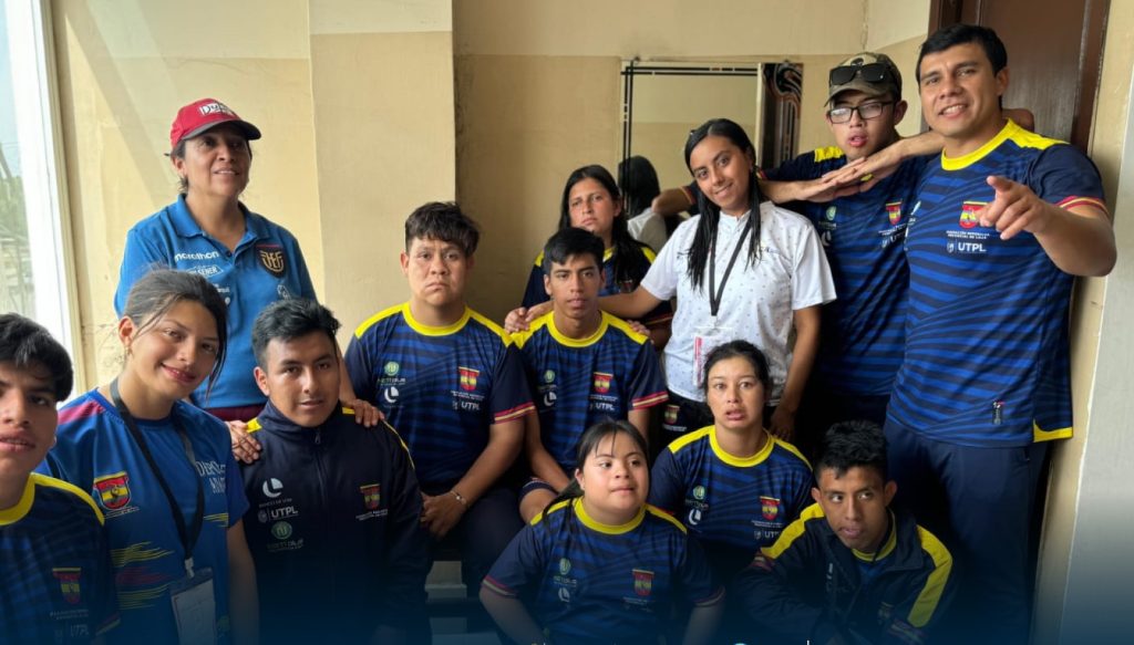 Es la delegación lojana que participó del evento deportivo.