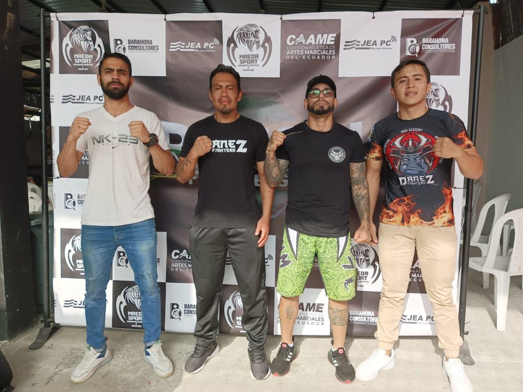 Johnny Fernández, Pedro Morocho, Darío Torres e César Torres.