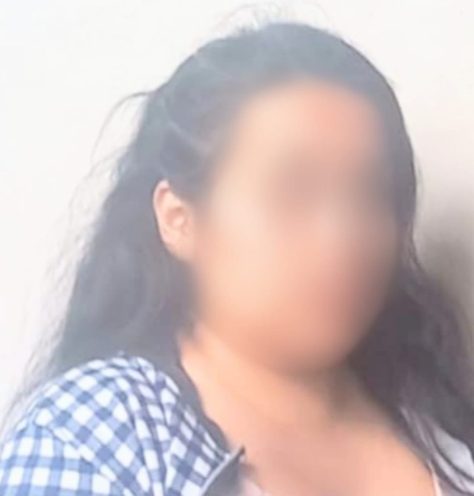 Ella fue detenida la noche del último lunes.