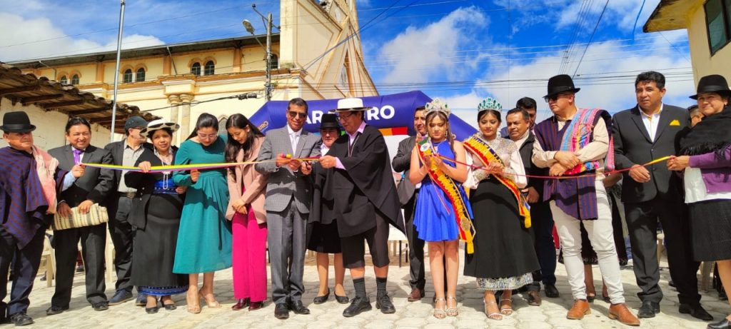 El evento fue aprovechado para inaugurar obras, ejecutadas por el Municipio.