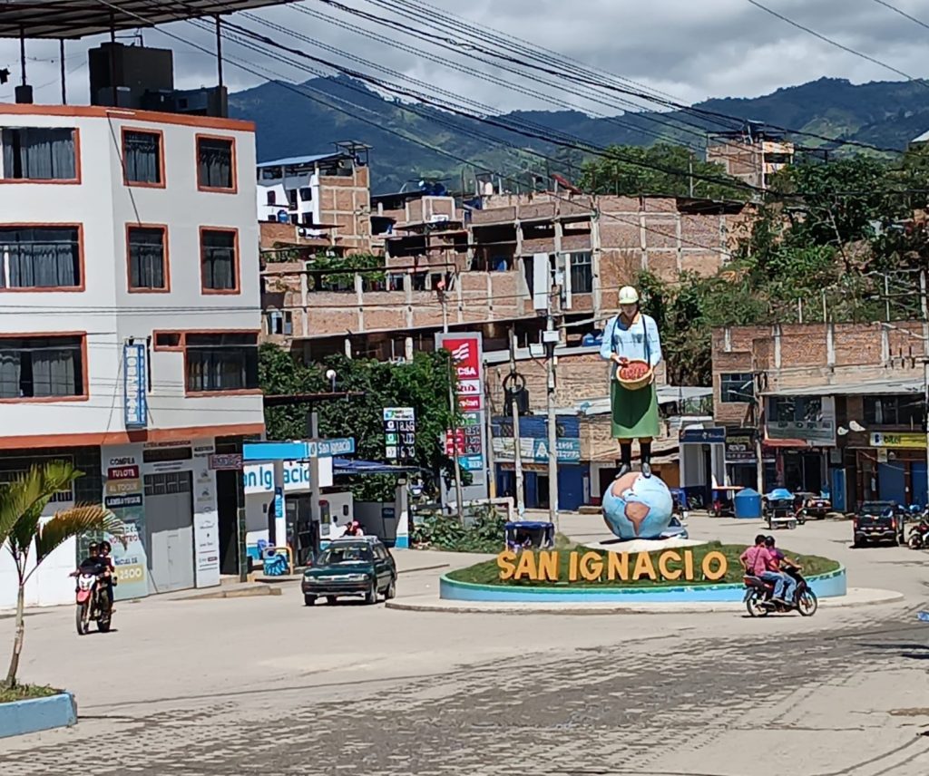 San Ignacio se ubica en el departamento de Cajamarca, en el norte de Perú.