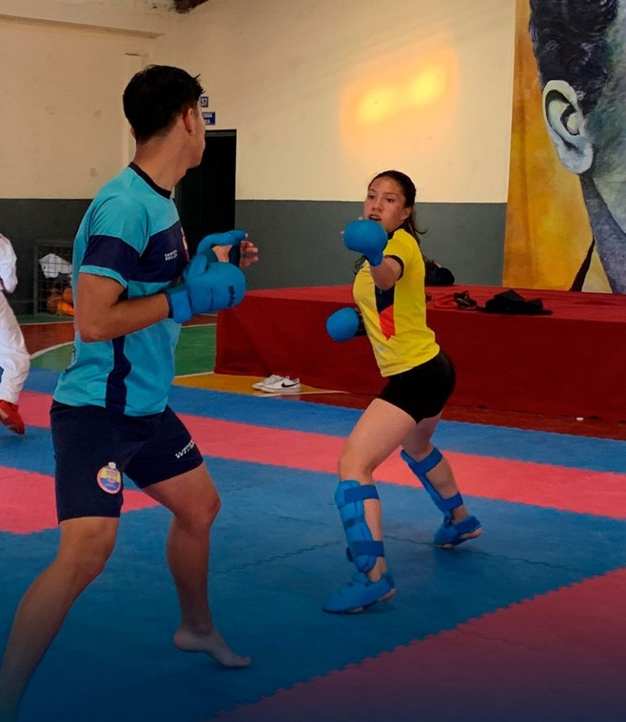 Karen Apolo, es una de las deportistas que va a participar.