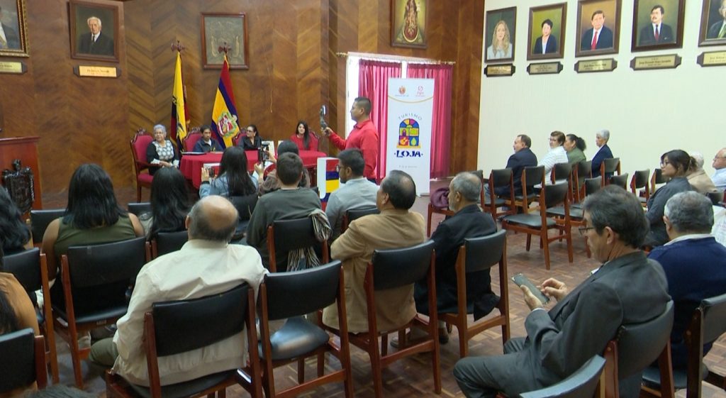 Se realizó un evento para recibir a los caminantes.