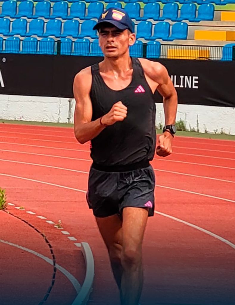 El andarín lojano aspira mejorar sus marcas.