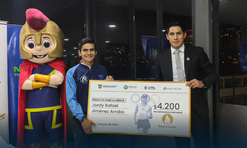 Jordy Jiménez participó de una despedida que organizó la FedeLoja.