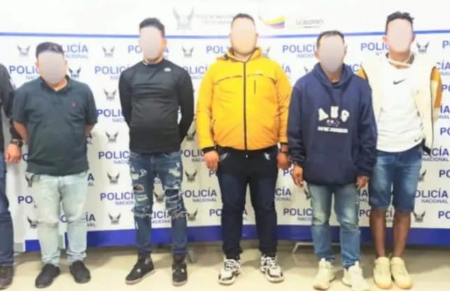 Los cinco ciudadanos fueron detenidos en la provincia de Azuay, tras una persecución ininterrumpida. (fotografía de archivo)