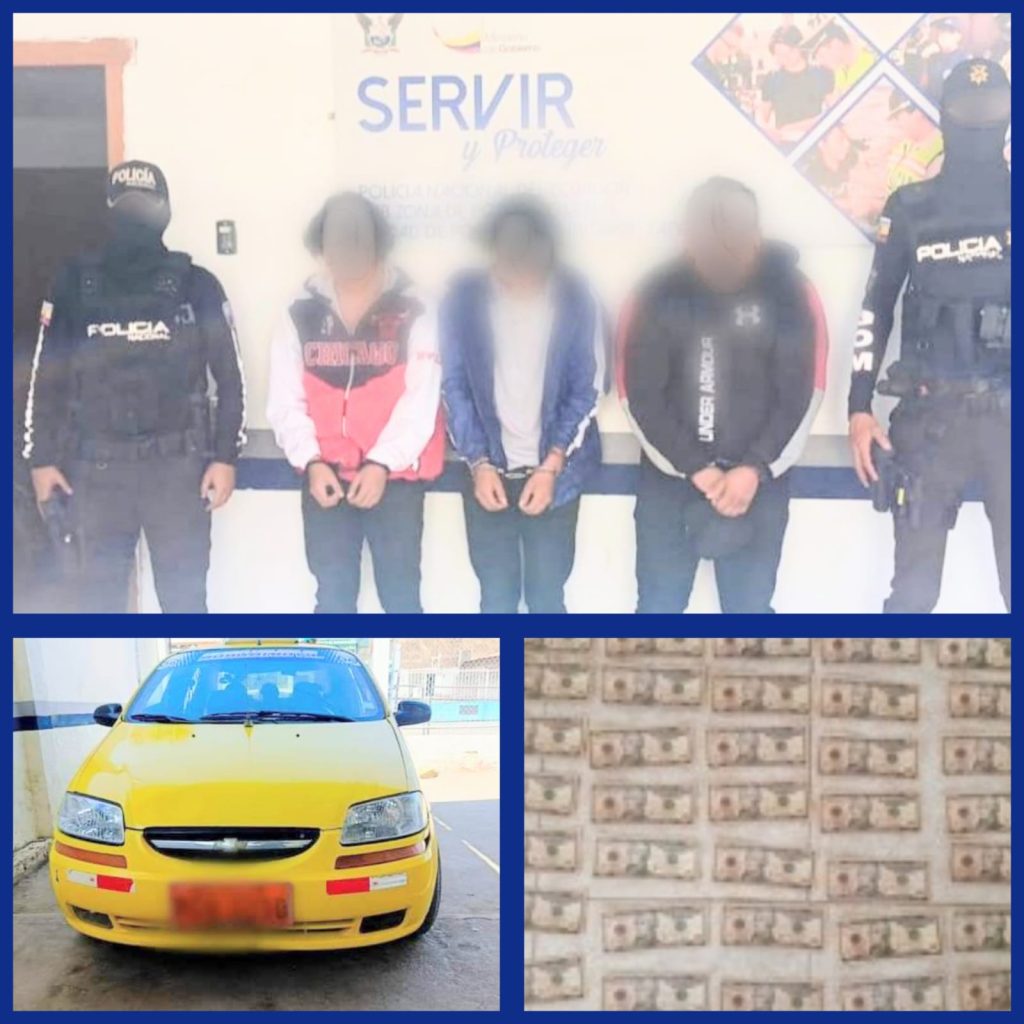 Los ciudadanos transportaban 380 dólares, 36 billetes de 10 dólares; y un billete de 20 dólares.