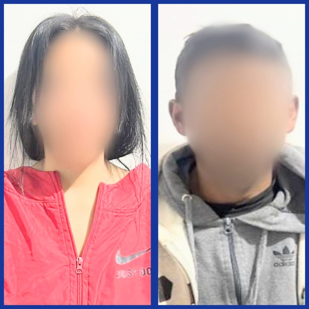 La detención de los dos ciudadanos fue en delito flagrante.