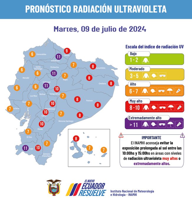 Este es el informativo que se compartió por parte del Inhami.