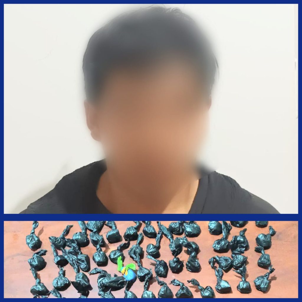 La cantidad de droga que el último jueves se decomisó al ciudadano es más que la ocasión anterior.