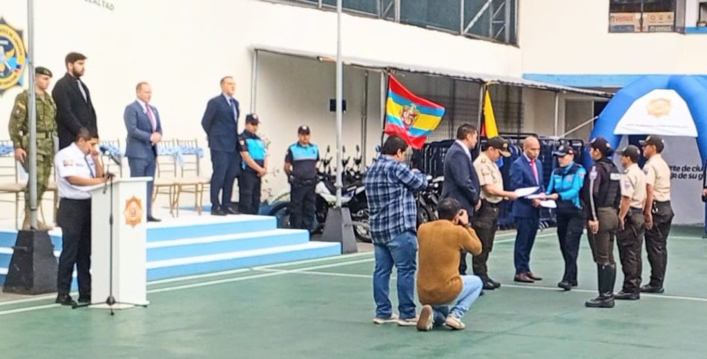 La ceremonia cívica se realizó el último lunes.