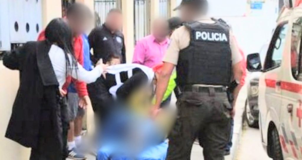 La Policía Nacional tomó procedimiento.