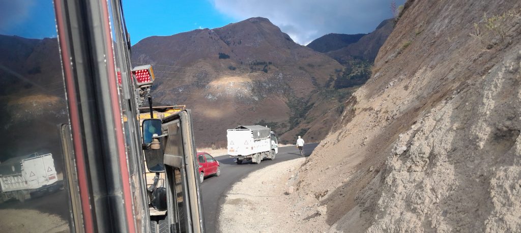Estos son los trabajos que se ejecutaron el lunes último. Foto: Bolívar Loarte.