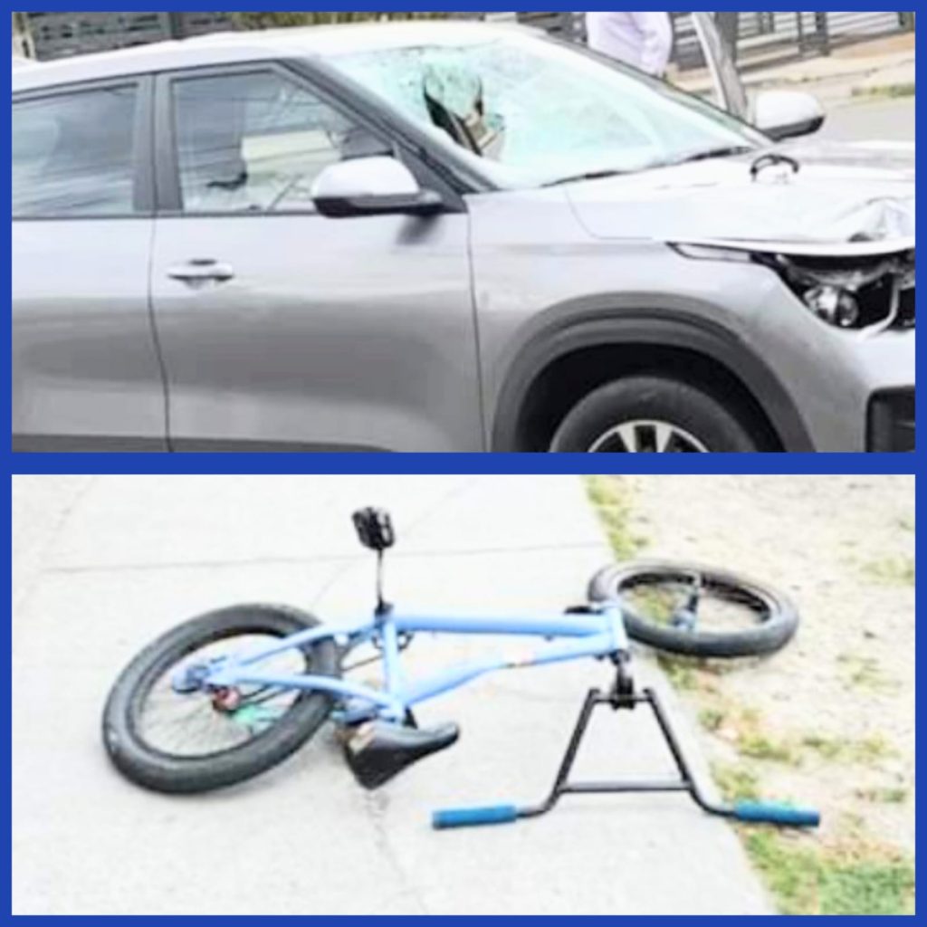 El vehículo circulaba por la vía principal y e ciclista por la calle secundaria. (fotografía de archivo)