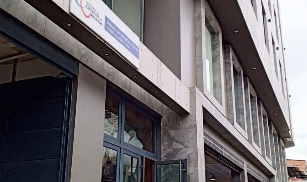 La audiencia de calificación de flagrancia y luego de conciliación fue el último martes a las 16:30.
