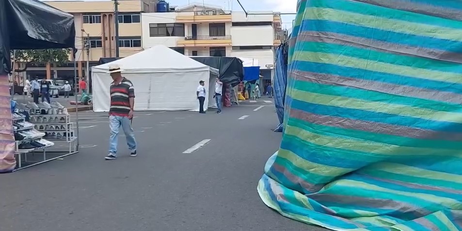 Los comerciantes estarán en el lugar hasta el jueves 22 de agosto.