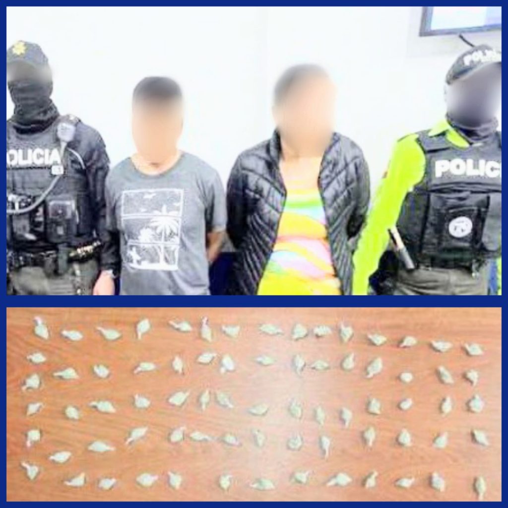 La pareja fue detenida la noche del último viernes.