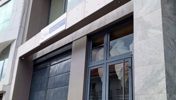 En la Unidad Judicial Penal de Loja, la tarde de ayer, se realizó la audiencia.