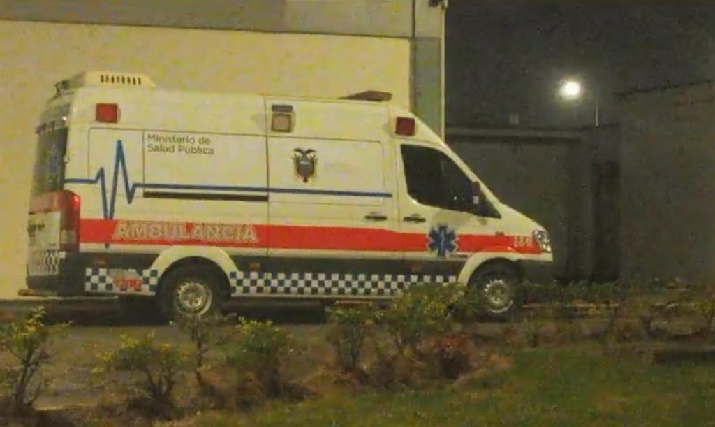 El vehículo oficial se encuentra paralizado en las instalaciones de la casa de salud.