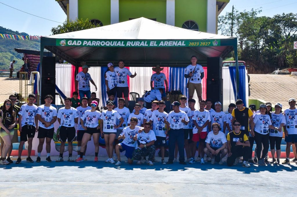 El último viernes, se vivió una gran jornada deportiva en la parroquia El Arenal.