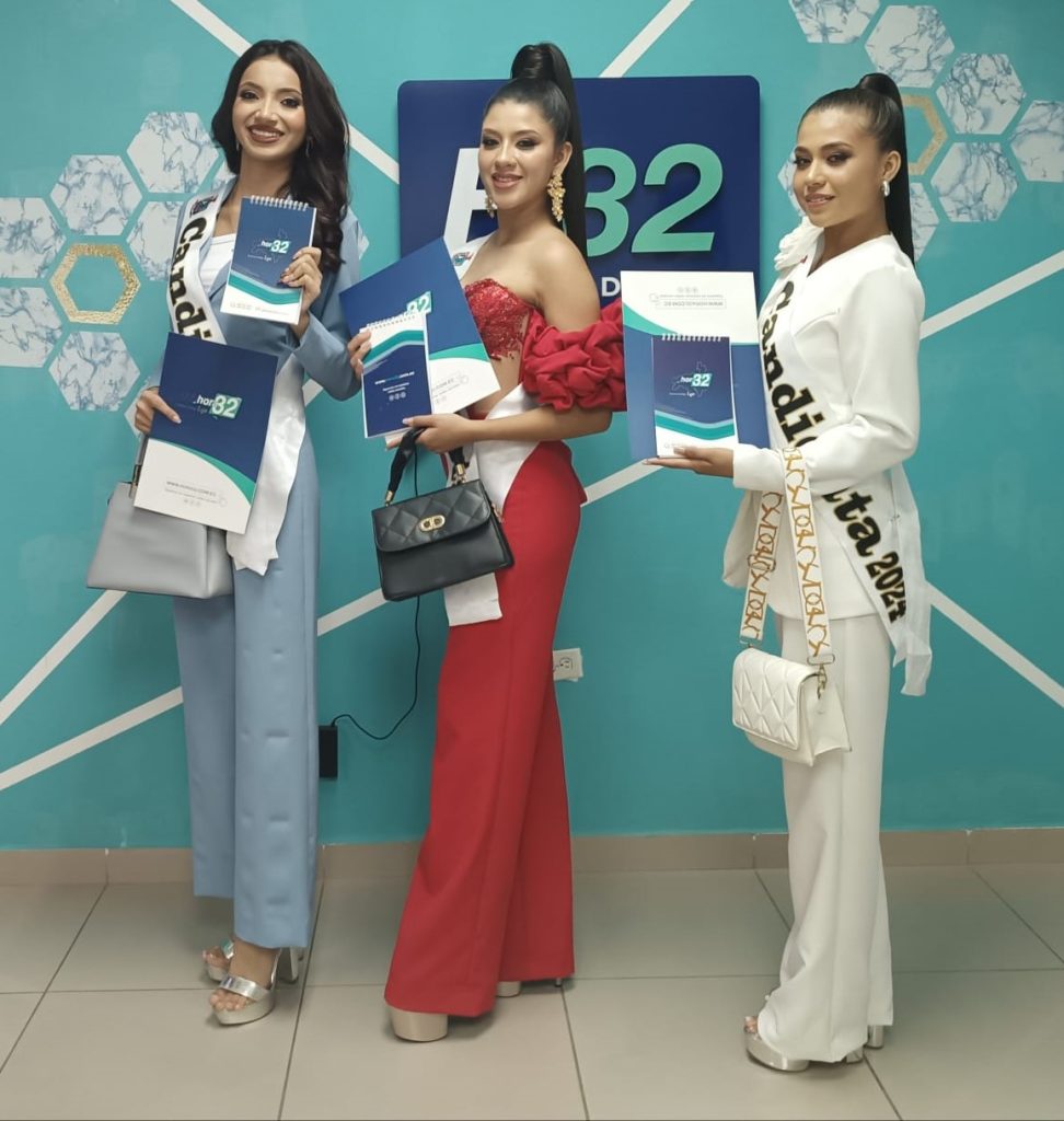 Arelis Granda, Britany Noriega y Evelyn Villalta estuvieron presentes. Ingrid Lafebre no pudo asistir.