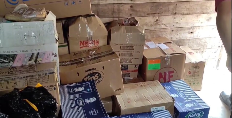 Las entregan se realizan en cada sector afectado.