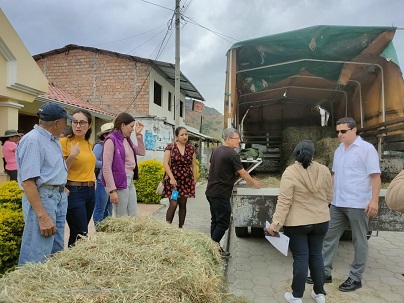 Los beneficiarios recibieron el alimento de acuerdo a las afectaciones que tuvieron.