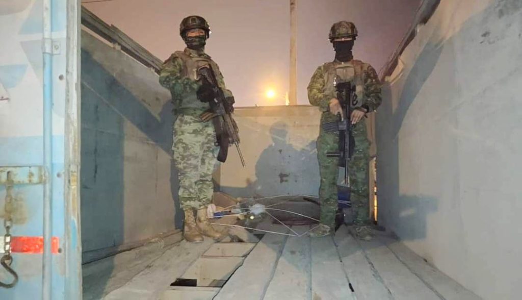 En ese vehículo los militares encontraron el combustible ilegal.