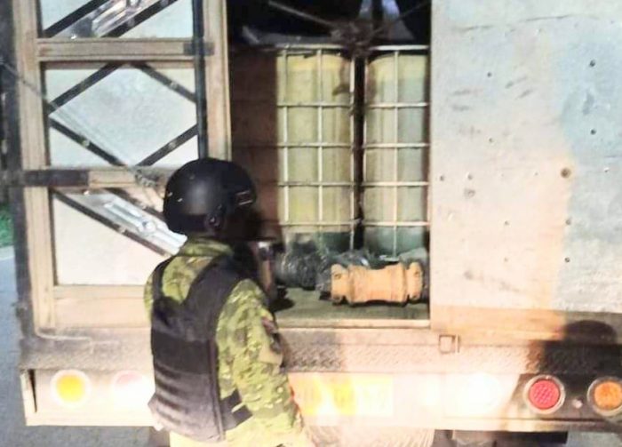 El ciudadano no justificó con documentos la legalidad de ese producto.