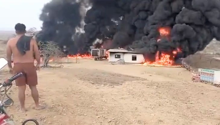El miedo se apoderó de los moradores de ese barrio.