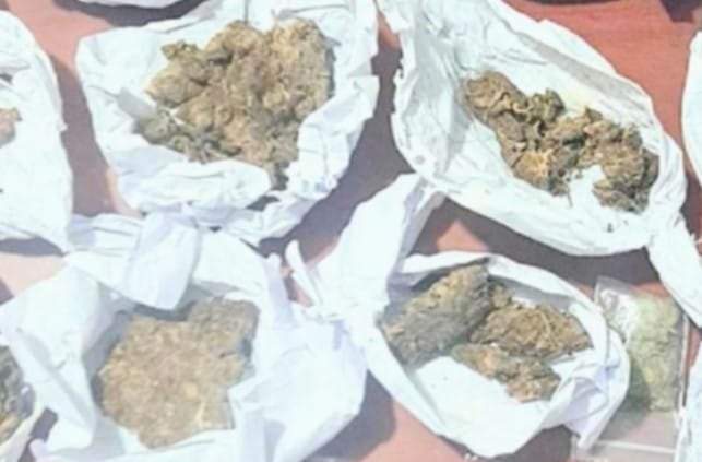 La marihuana no pudo microtraficarse debido a la intervención de la Policía Nacional.
