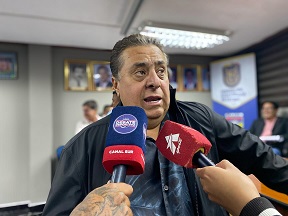 Marlon Granda hizo un llamado a la unidad. (Foto Canal Sur).