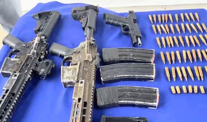 La Policía Nacional investiga la procedencia de ese material.