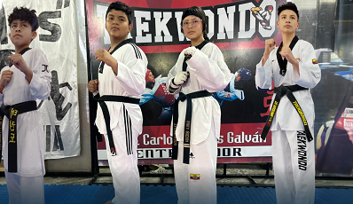 Es la delegación que está participando del evento deportivo.