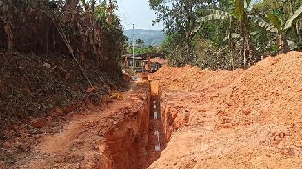 Los trabajos se están ejecutando.