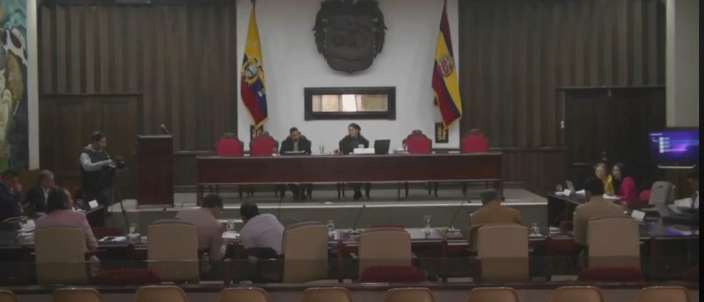 La sesión del último jueves, 5 de septiembre de 2024, duró 53 minutos. Al final no se aprobó el orden del día.