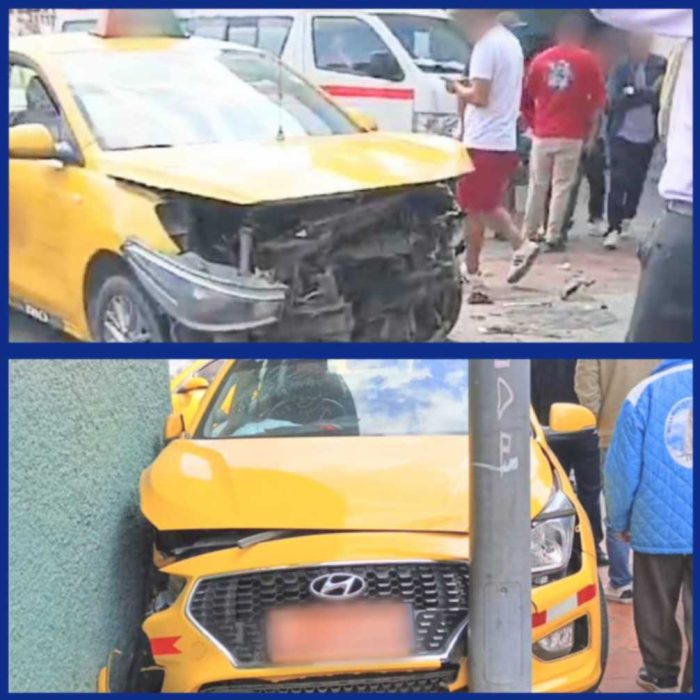 En la esquina de las calles Bolívar y José Félix de Valdivieso ocurrió el choque.
