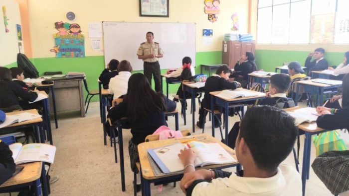 Las charlas en los centros educativos cuentan con gran aceptación.