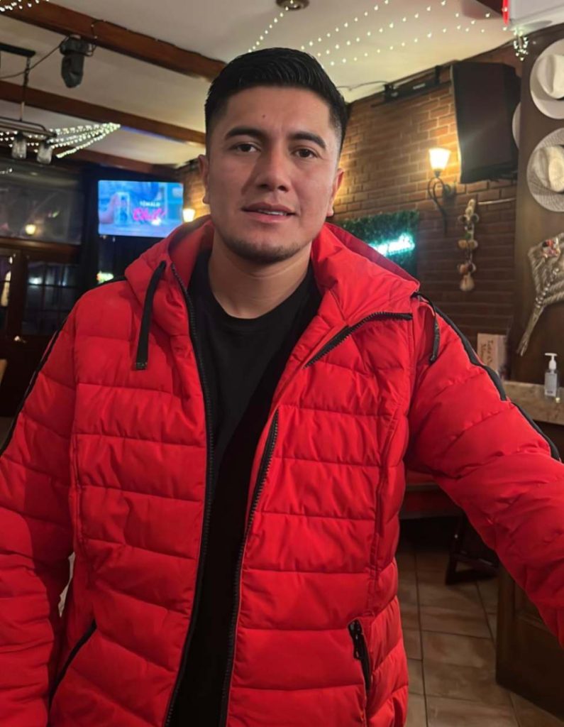 El joven llegó a Estados Unidos hace cinco meses.