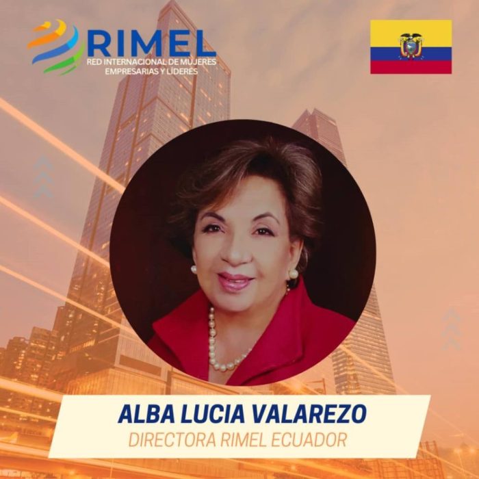 La prestigiosa lojana tiene a su haber una amplia trayectoria en el mundo empresarial y servicio social.